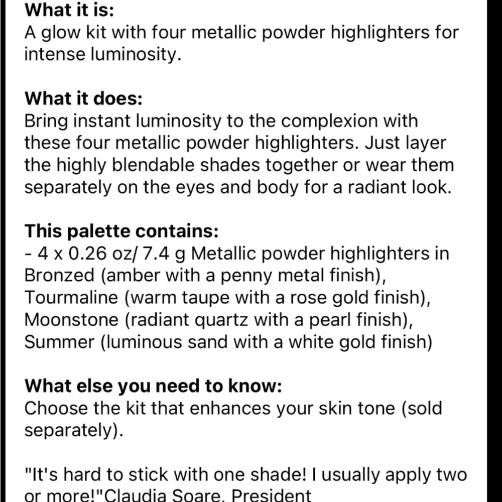 NIB Anastasia Glow Kit - Sun Dipped - Picture 4 of 4